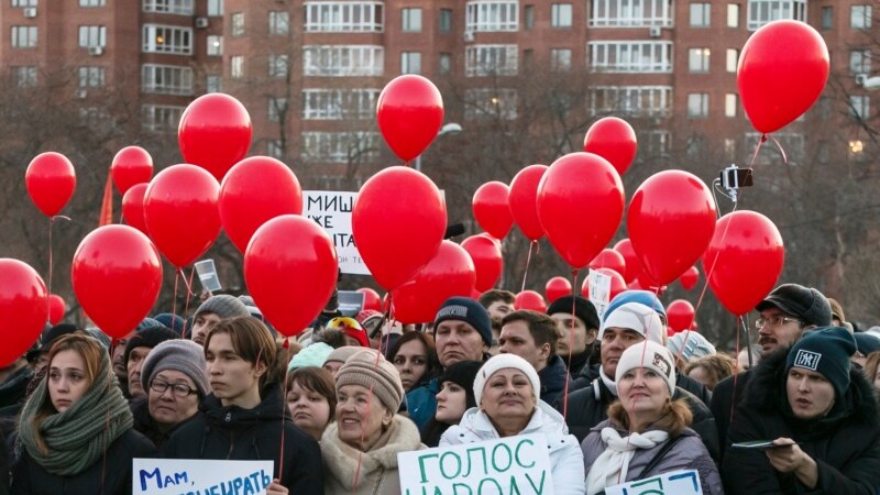 Екатеринбургда мэрди түз шайлоону жактагандар митингге чыкты