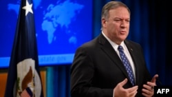 مایک پومپئو می‌گوید که راهبرد ایالات متحده در قبال ایران «این است که از جان آمریکایی‌ها محافظت کنیم».