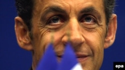 French President Nicolas Sarkozy