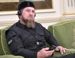 Çeçen lideri Ramzan Kadyrow. Arhiwden alnan surat.
