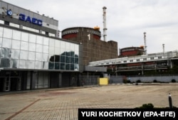 Запорожская атомная электростанция (ЗАЭС) возле города Энергодара Запорожской области, 22 августа 2022 года