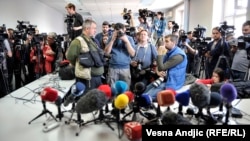 Журналісти в очікуванні прес-конференції. Ілюстративне фото