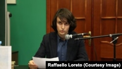 Раффаэлло Лорето в Библиотеке имени Данте в Москве 