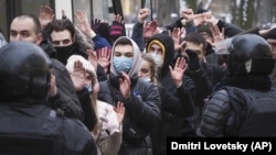 Акция протеста 31 января в Санкт-Петербурге