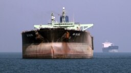 Iran -- An oil tanker is seen off the port of Bandar Abbas, southern Iran, July 2, 2012