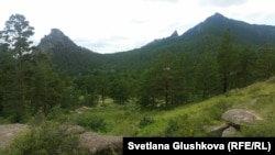 Национальный парк «Бурабай» в Акмолинской области. 1 июля 2016 года.