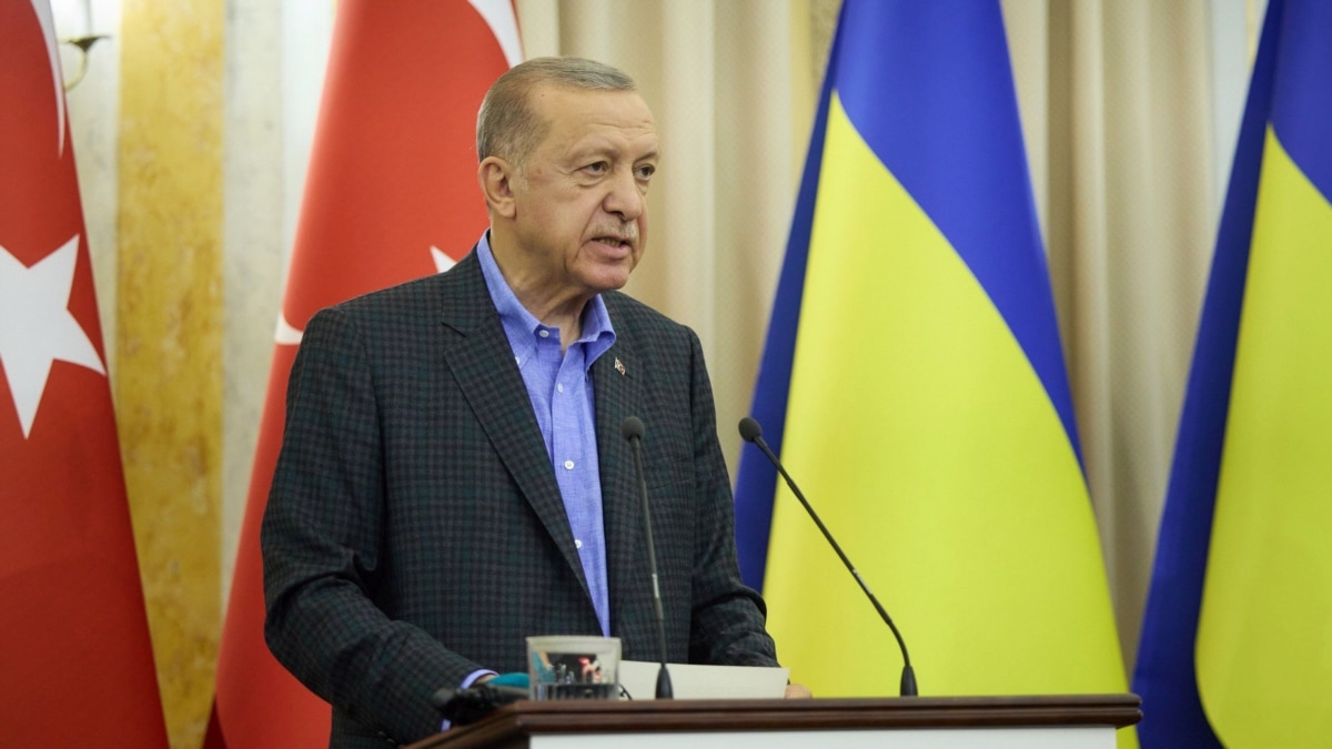 Turkey does not recognize the annexation of Crimea.  Erdogan