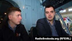 Ярослав Кречко і Дмитро Носач (праворуч)