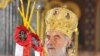 The new patriarch of the Serbian Orthodox Church, Bishop Irinej of Niš, leads a service in Belgrade. - Irinej <a href="http://www.rferl.org/content/Interview_Radicals_Will_Continue_To_Influence_Serbian_Orthodox_Church/1941493.html"><b>was enthroned</a></b> on January 23, replacing Patriarch Pavle, who died in November.
<br /><br />Photo by Vesna Andic for RFE/RL