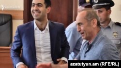 Второй президент Армении Роберт Кочарян в Апелляционном уголовном суде , Ереван, 19 июля 2019 г․
