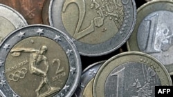 Greece -- Greek Euro coins, 17Feb2010