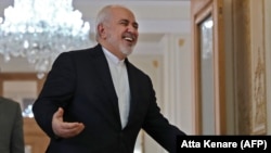 Iranian Foreign Minister Mohammad Javad Zarif
at the Iranian Foreign Ministry, Tehran, January 20, 2020.