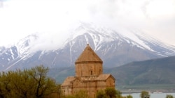 Turkey -- The Akhtamar Armenian church, Lake Van, 09Apr2010