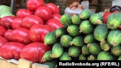 Овощи в Крыму стоят немного дороже, чем в Донецке