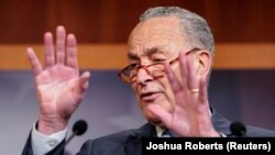 Udhëheqësi i demokratëve në Senatin e SHBA-së, Chuck Schumer. 