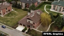 Елітний котедж родини міністра Петрашка у селі Романків під Києвом