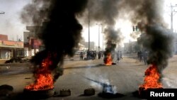 Pamje nga protestat në Sudan.