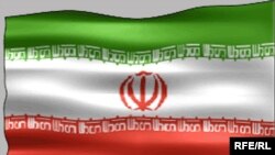 Iran/Iraq -- Flags of Iran and Iraq