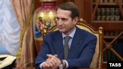 Директор Службы внешней разведки России Сергей Нарышкин 