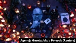 В Кракове почтили память Павла Адамовича, 19 января 2019 года
