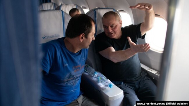 Владимир Балух и Эдем Бекиров летят в Киев. 7 сентября 2019 года