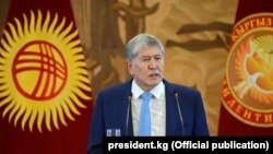 Presidenti i Kirgizisë, Almazbek Atambaev.