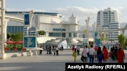 Aşgabadyň Olimpik toplumy. (Arhiw suraty) 