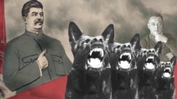 Иосиф Сталин и Сергей Миронов-Король, коллаж