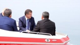 2017 йилнинг 17 май куни Абдуғани Сангинов ва Очилбой Раматов президент Мирзиëевга Сардоба сум омборини "топширган" эди.
