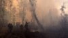 Лесные пожары в Иркутской области 