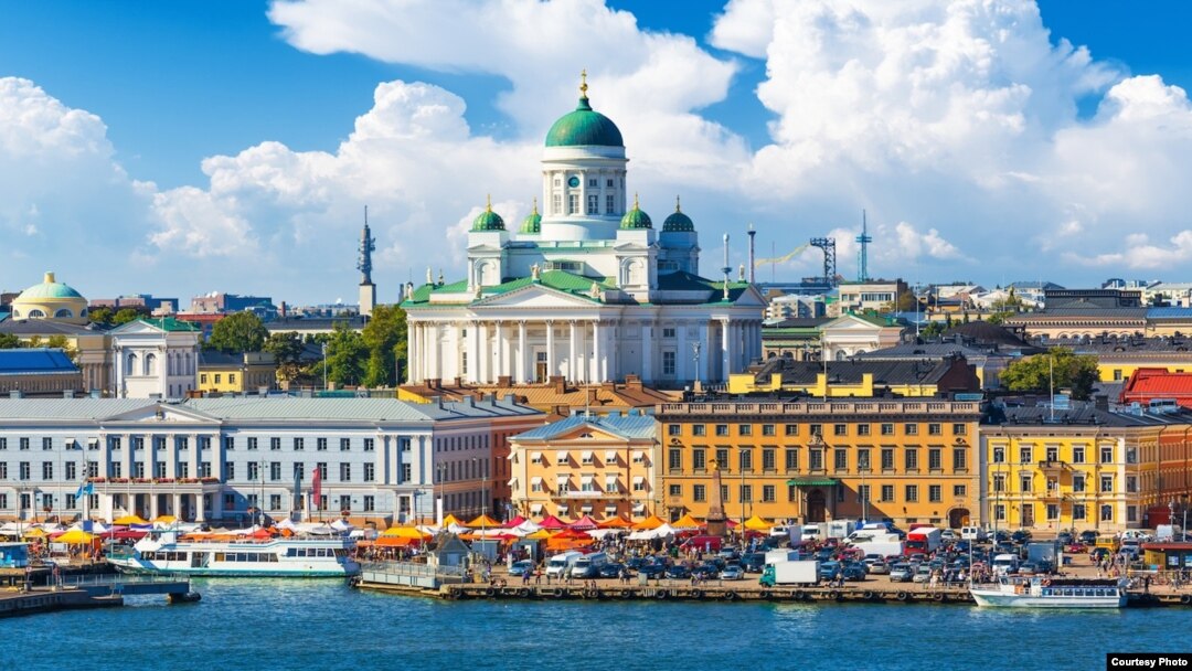 A view of the Finnish capital, Helsinki (file photo)
