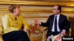 Angela Merkel dhe Francois Hollande
