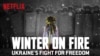 Фільм «Зима у вогні». Нагороду зі США передали українцям