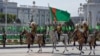 Парад по случаю 27 годовщины Государственной независимости Туркменистана. Ашхабад, 27 сентября 2018