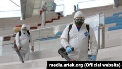 Санобробка в «Артеку», перша зміна, липень 2020 року
