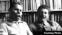 Максим Горький и Иосиф Сталин