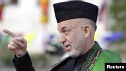 Afghan President Hamid Karzai