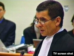 Geoffrey Nice na suđenju Miloševiću u Hagu