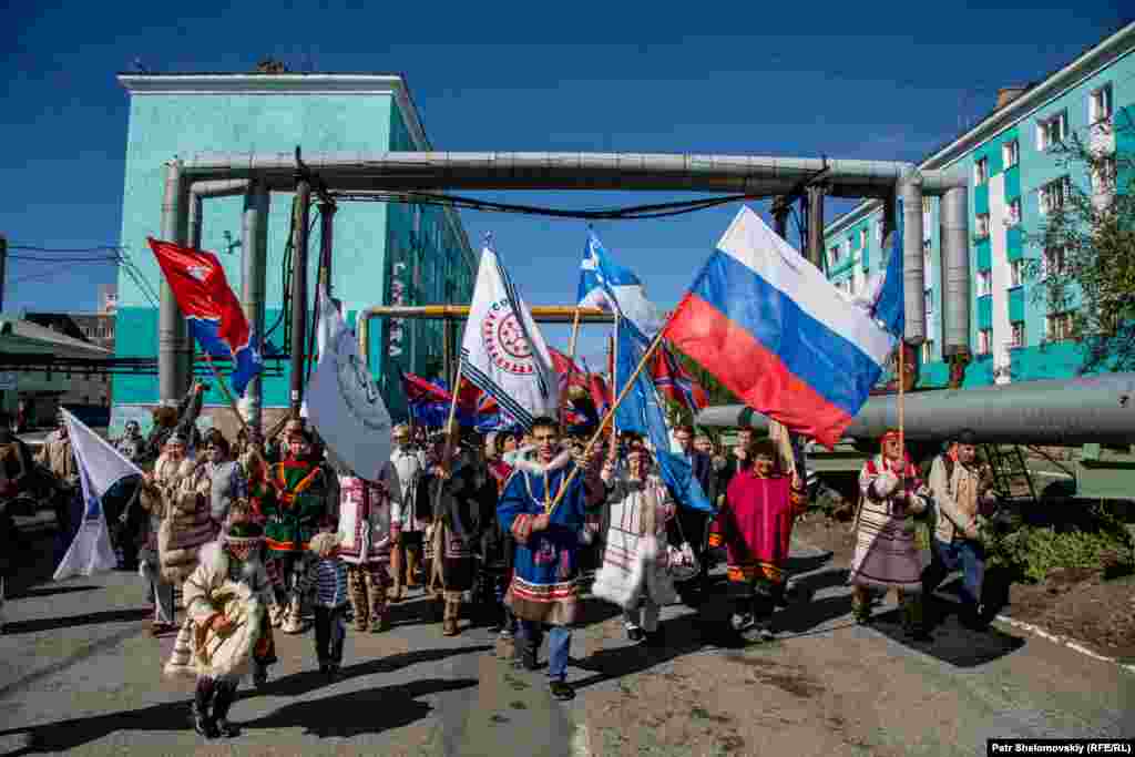 На севере Красноярского края, на полуострове Таймыр, проживают пять различных этнических групп со своими уникальными традициями и языками.