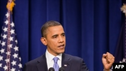 U.S. - U.S. President Barack Obama holds a news conference at the Eisenhower Executive Office Building, Washington, DC, 08Dec2010