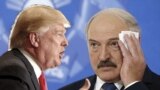 Belarus -- Donald Trump and Aleksander Lukashenko