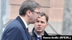 Aktuelni gradonačelnik Beograda Siniša Mali i predsednik Srbije Aleksandar Vučić