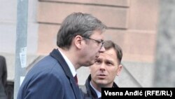 Građani traže ostavku gradonačelnika i odgovornost vlasti: Aleksandar Vučić i Siniša Mali