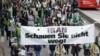راهپیمایی هواداران جنبش سبز در هامبورگ در سالگرد انتخابات ریاست جمهوری در خرداد ۸۹