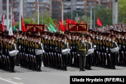 Парад Победы в Минске. Беларусь, 9 мая 2020 года.