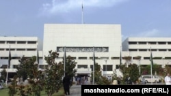 The building of Pakistan's National Assembly, the popularly elected lower house of the parliament. (file photo)