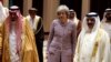 نخست وزیر بریتانیا در کنار رهبران کشورهای شورای همکاری خلیج فارس