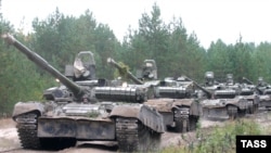 რუსეთის ტ-72-ის ტიპის ტანკები