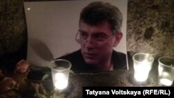 Помен за Борис Немцов на 9 октомври 2019 г. в Санкт Петербург по повод рождения му ден