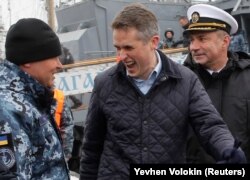 Gavin Williamson in Odessa, 22 dec., 2018